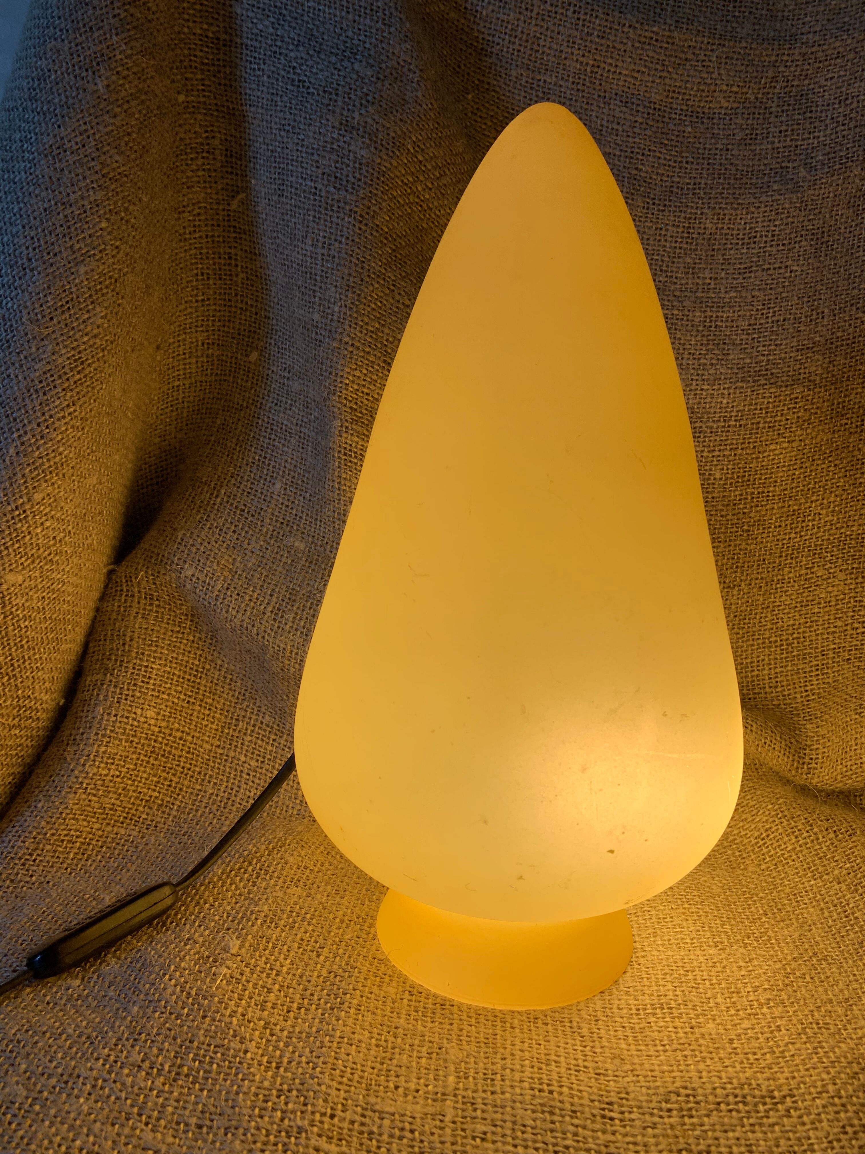 Vintage yellow lamp