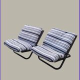 Cross x Cuneo armchair pair