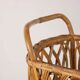 Vintage cradle from the 1960s, bamboo structure.