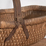 Old Chinese wabi-sabi basket (c.1900) #54