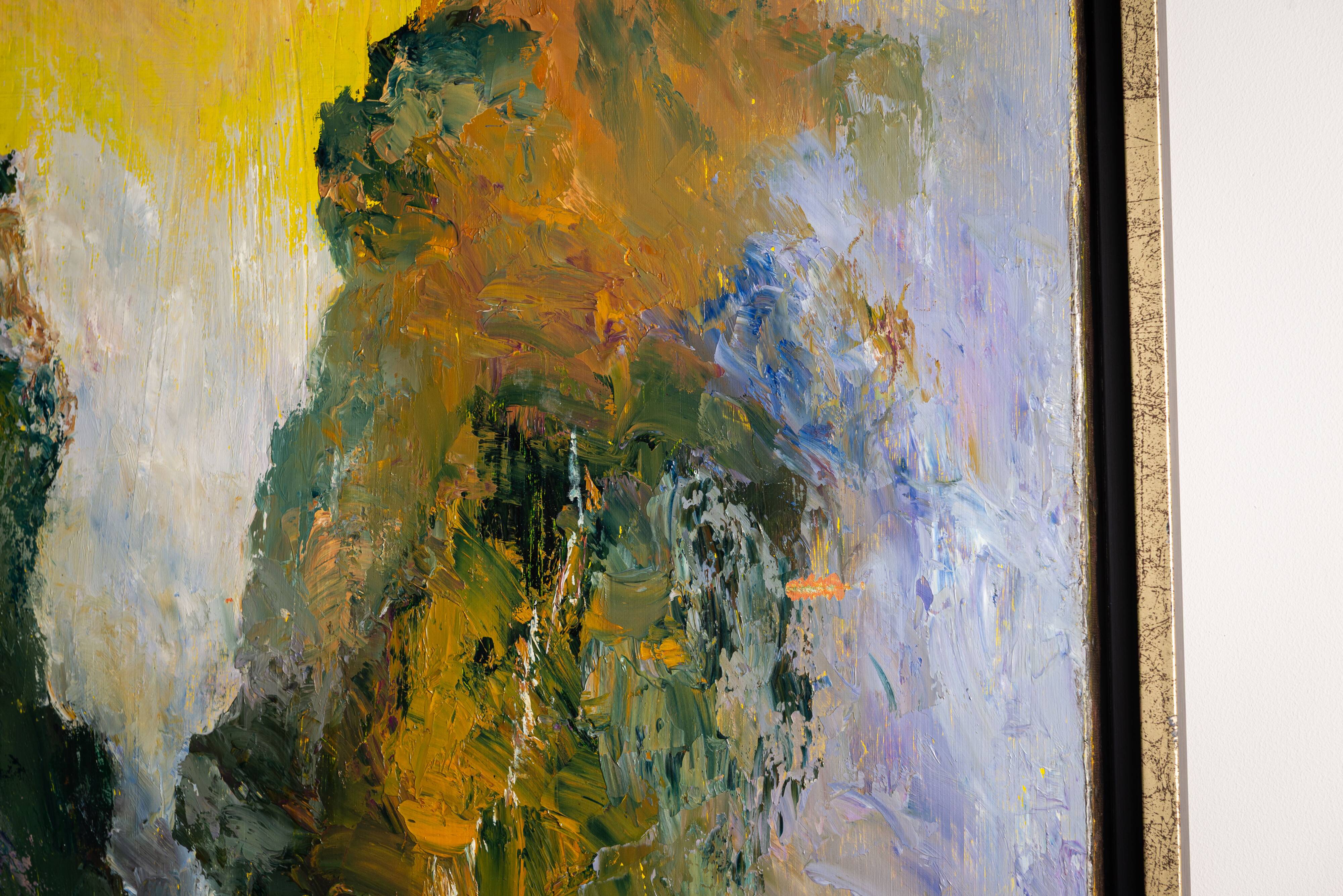 Abstract landscape painting ‘‘Chine Ancienne’’