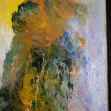 Abstract landscape painting ‘‘Chine Ancienne’’