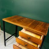 Modernist teak veneer desk