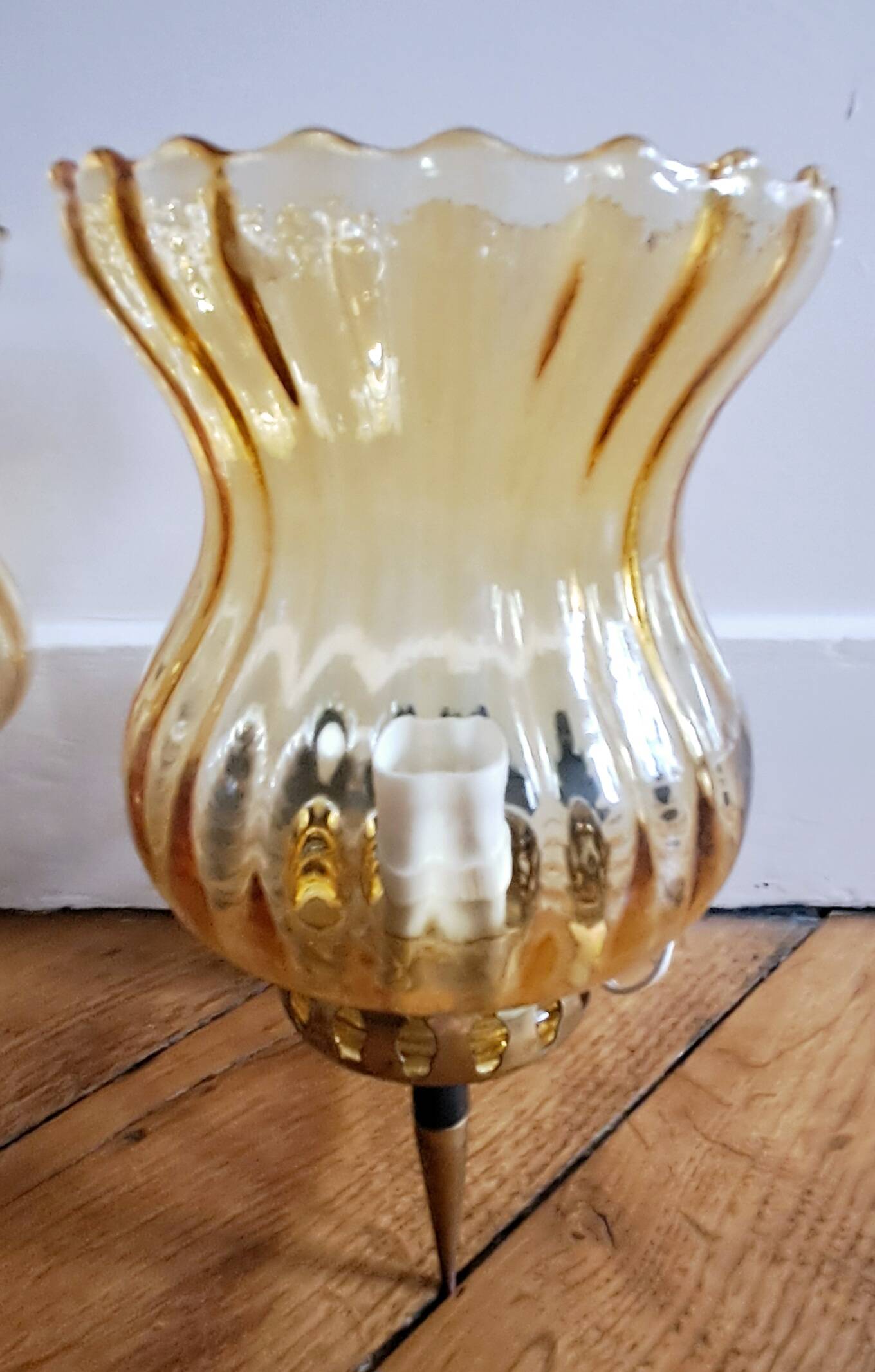 Four wall lights. 1950s