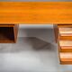Mid-century modern teak freestanding desk from GV Møbler, 1960s