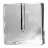 Transparent Solifleur Glass Vase, 1960s