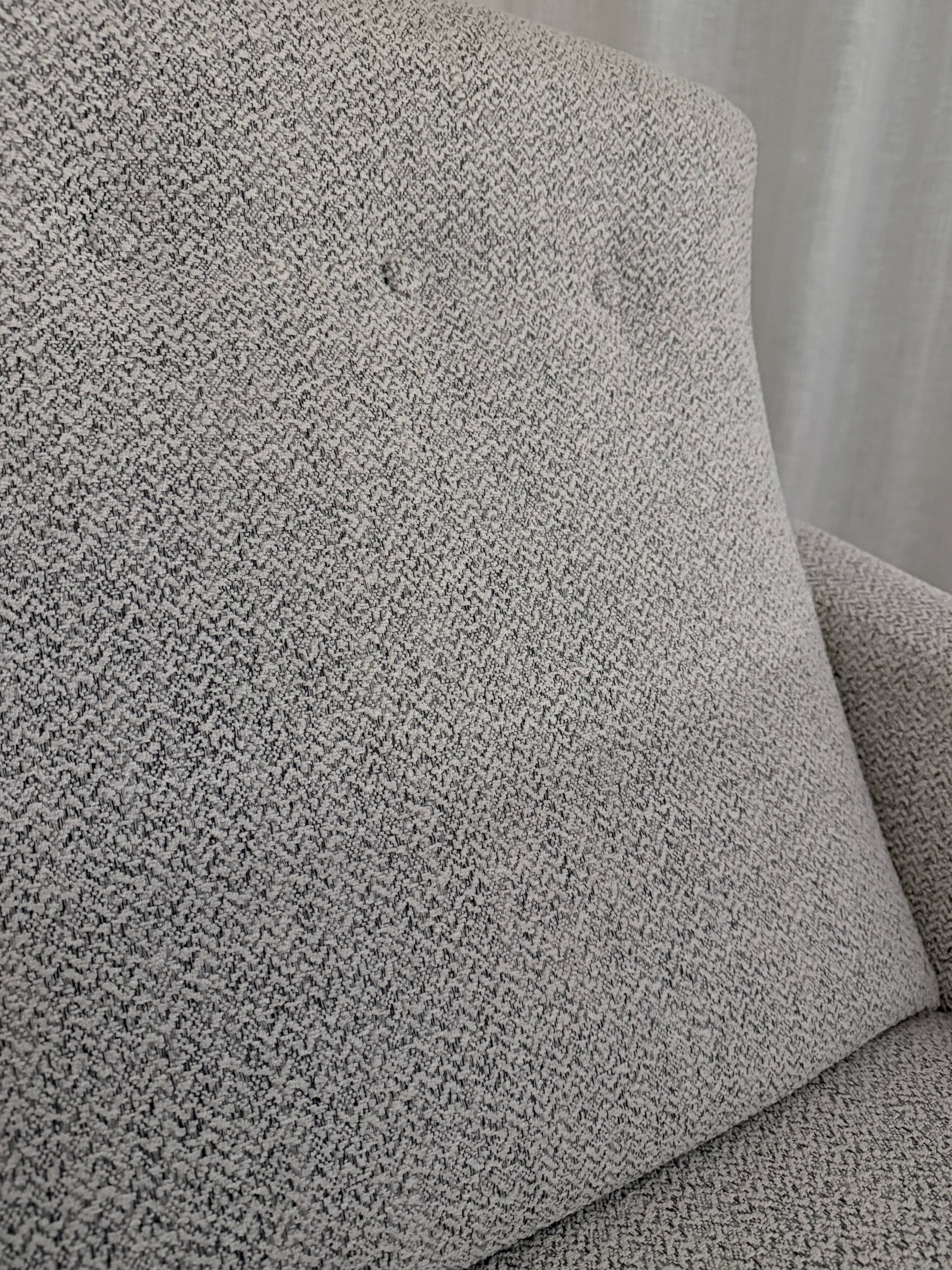 2 armchairs Joseph André Motte 1955 renovated