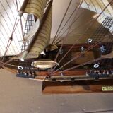 Model of 18th century boat