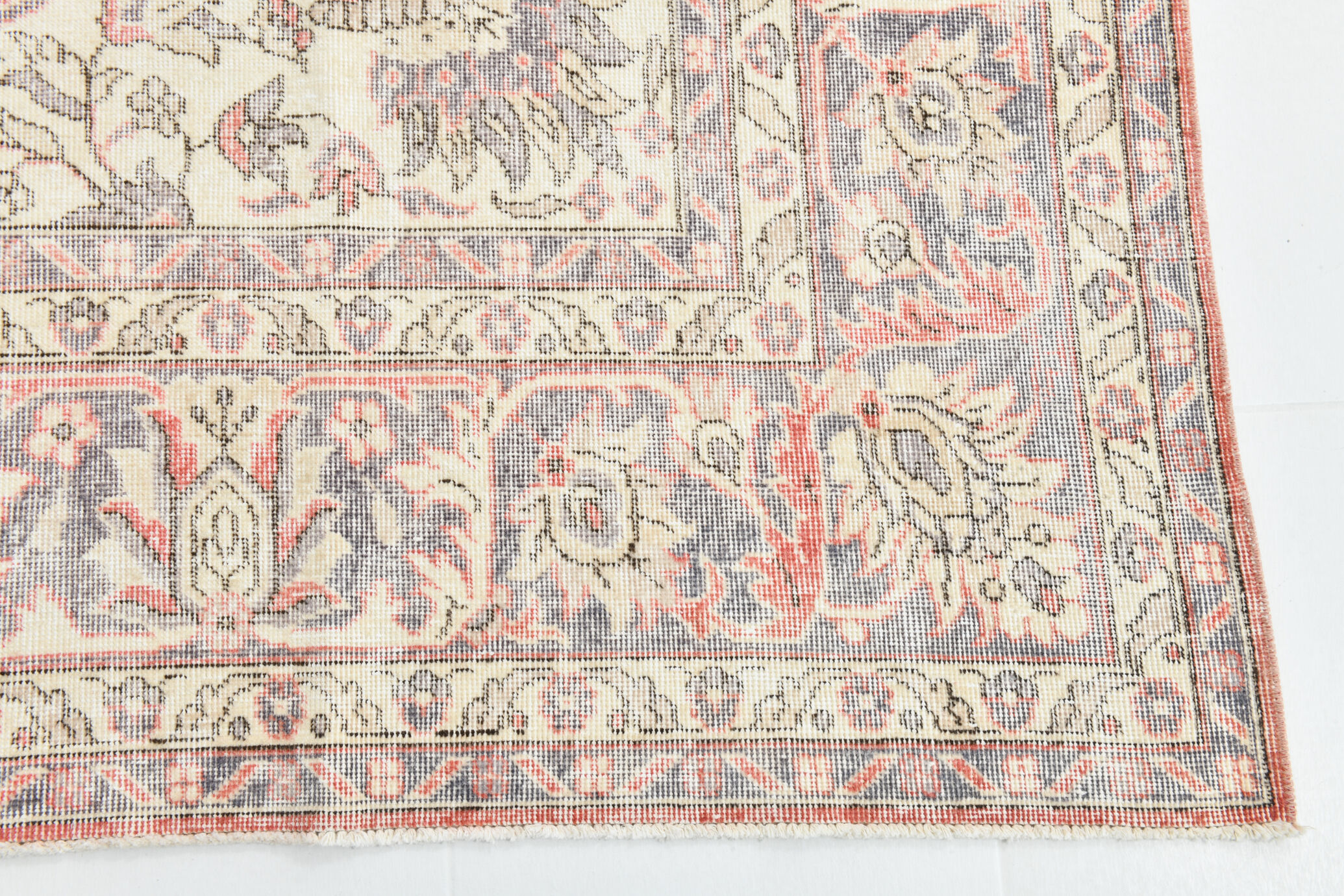 9x13 Oversize Rustic Vintage Rug, 274x389Cm