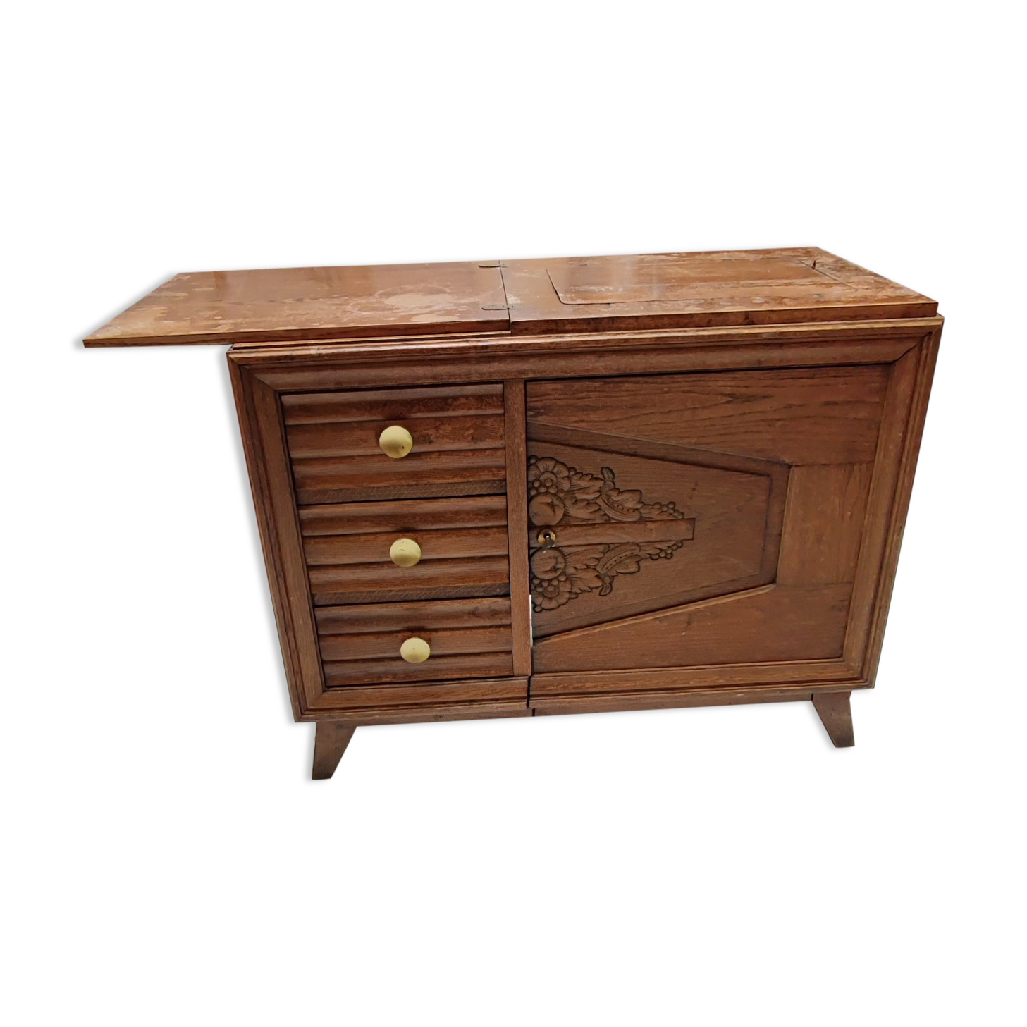 Necchi furniture and sewing machine