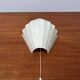 Modern mid-century cocoon wall light by Friedel Wauer for Goldkant Leuchten, 1960s.