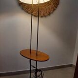Modernist double-column floor lamp – 1950s/60s