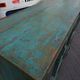 Green sideboard Indian teak wood