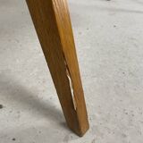 Desk feet compass in oak, 1950