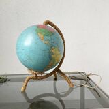 Luminous terrestrial globe Tarride Audoux and Minet