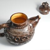 Vintage Playful Teapot by Allan Hellman Sweden 1967