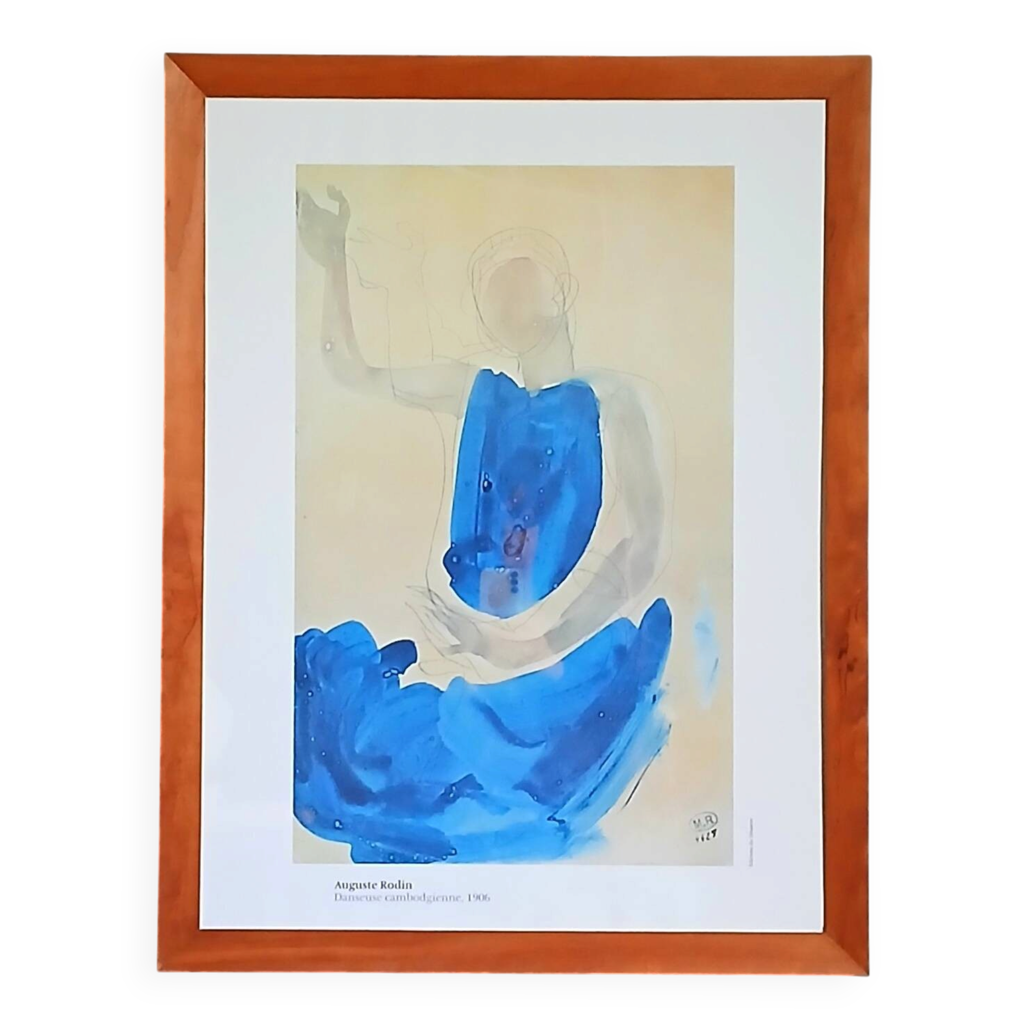 "Danseuse cambodgienne 1906" Auguste Rodin, édition du désastre, Paris 1993