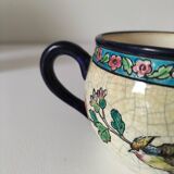 Antique two-handled cup – Authentic Longwy enamels