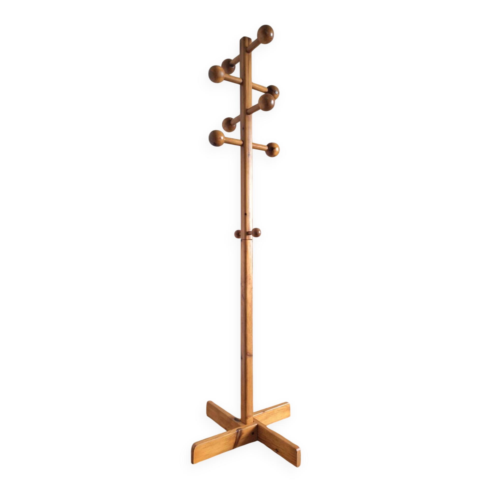 Vintage Coat Rack, Antique Coat Hooks