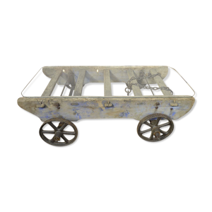 Table basse wagon en