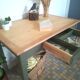 Bureau vintage, table de couvent