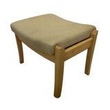 Pouf vintage Farstrup, repose-pieds, design danois
