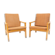 Pair of mid century Danish style armchairs for Ton, 1970´s