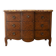 Antique chest of drawers with 3 drawers and marble top.