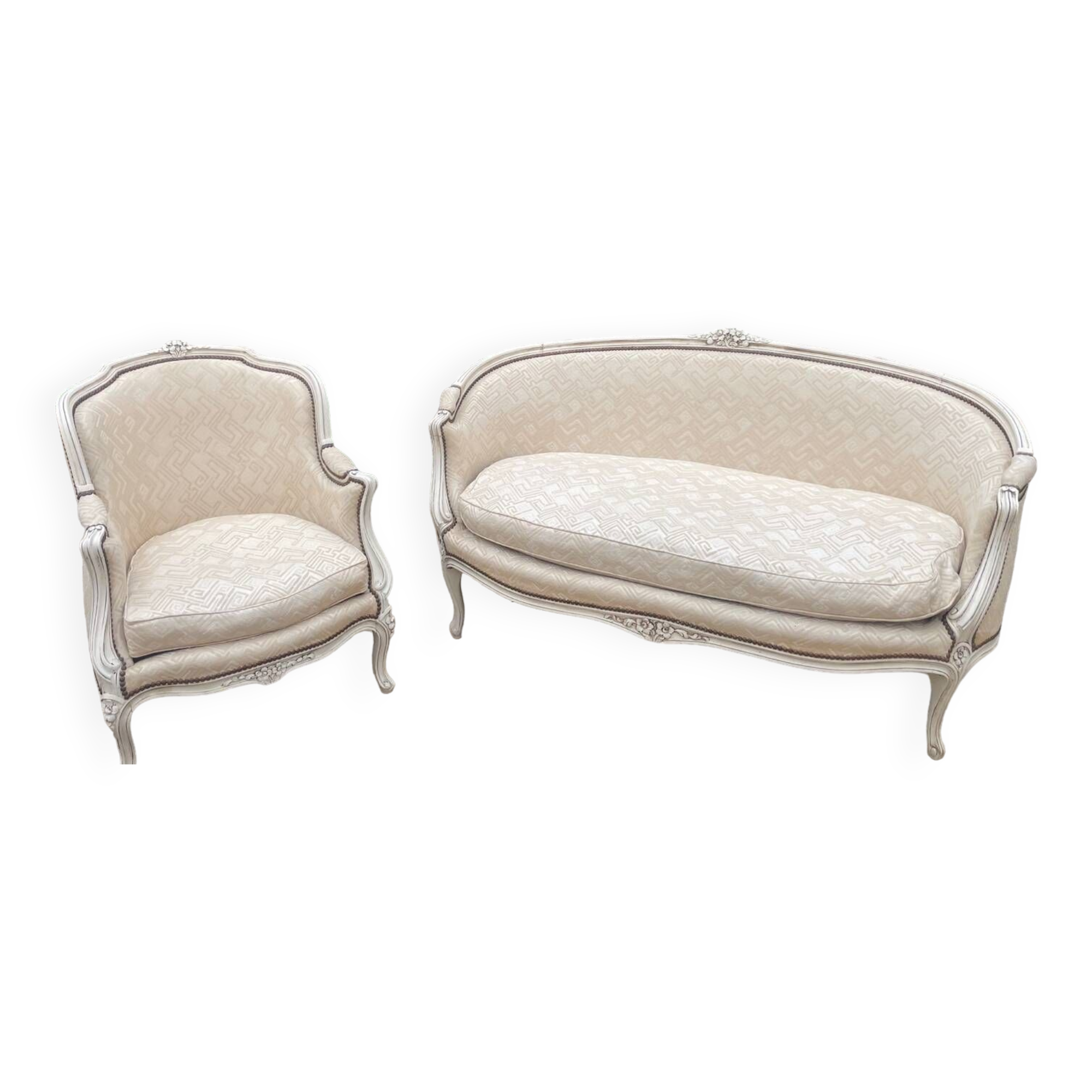 Louis XV style living room furniture from the 19th century