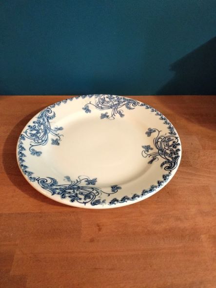 Old Iron Earth serving dish