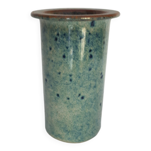 Vase en grès signé