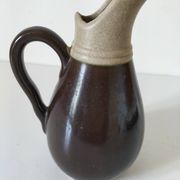 Two-tone stoneware jug model 424