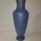Large vase decorated with flowers