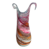handmade blown glass vase