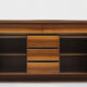 Vintage Italian walnut sideboard 1960s