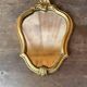 Petit miroir ancien doré 30x22cm
