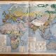 Ancient agricultural map Ancient Continent — Vegetation, Crops, Livestock