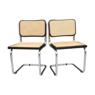 Pair of chairs B32 Marcel Breuer