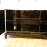 Black lay line buffet design italy 70