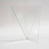 Geometric glass vase model "Delta" by Mart van Schijndel, The Netherlands 1