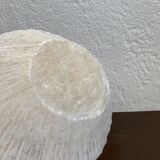 Empty pocket in vintage alabaster