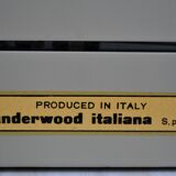 Underwood 18 by Olivetti - vintage 1968