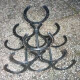 Bottle holder 6 welded horseshoe