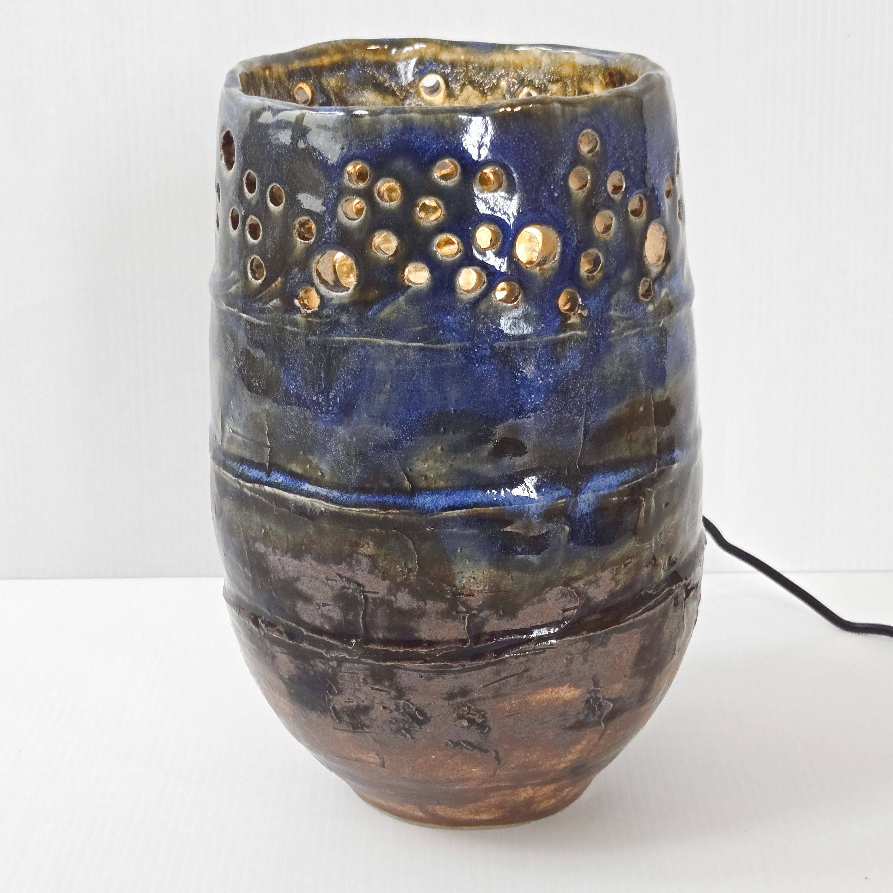 Vintage ceramic lamp 1960