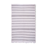 Kilim Berbère blanc brodé 310x195cm