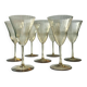 Verres style Gallée