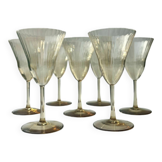 Galley style glasses