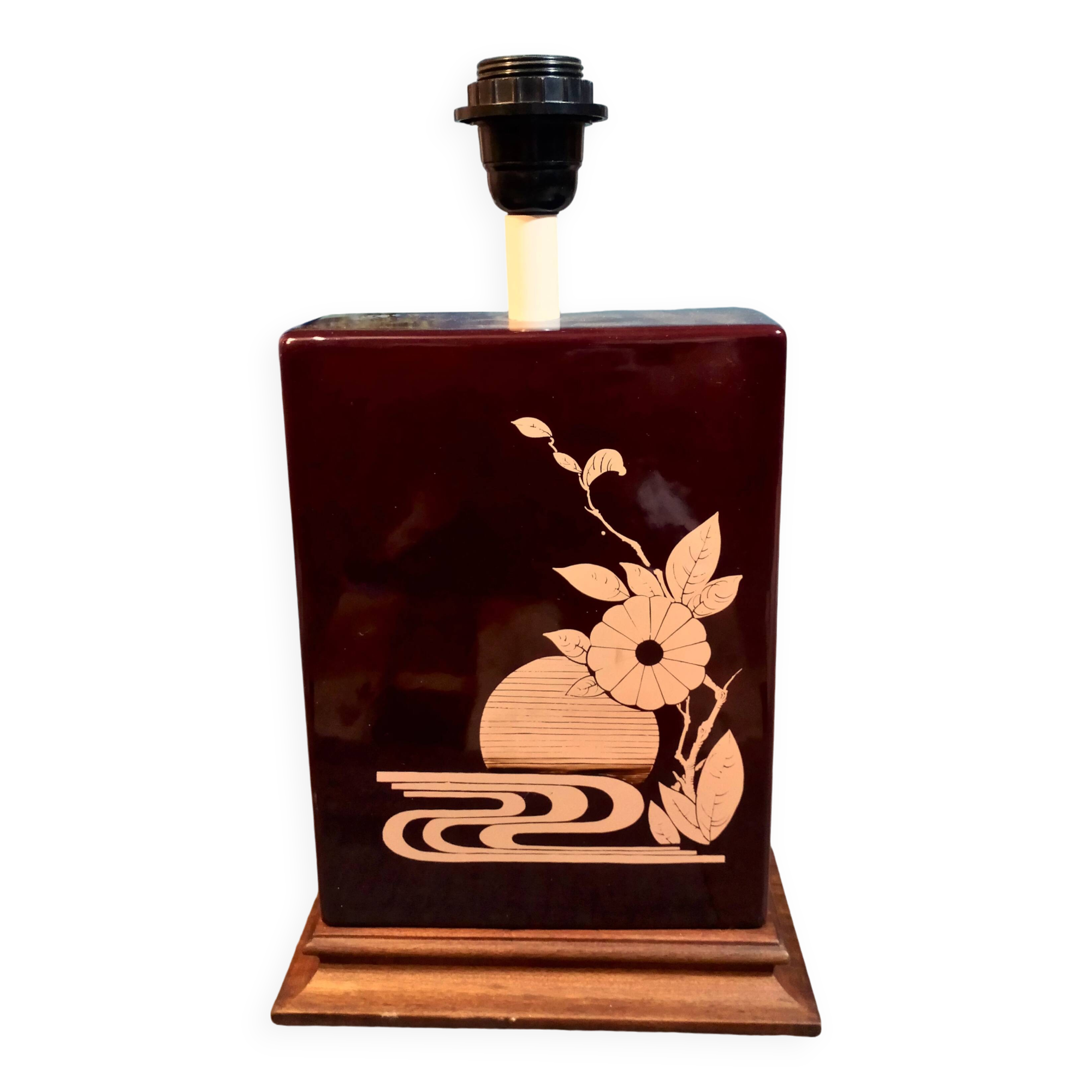 Ceramic lamp "Japan" 1970s