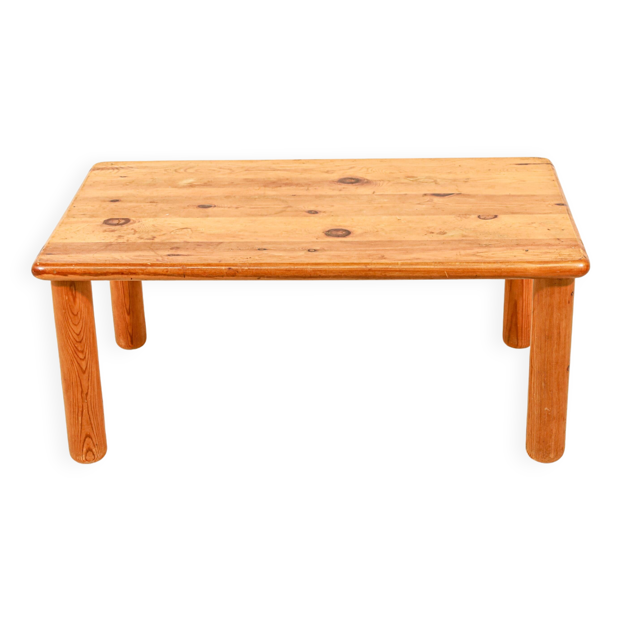 Table basse pin sélection Charlotte Perriand Les Arcs
