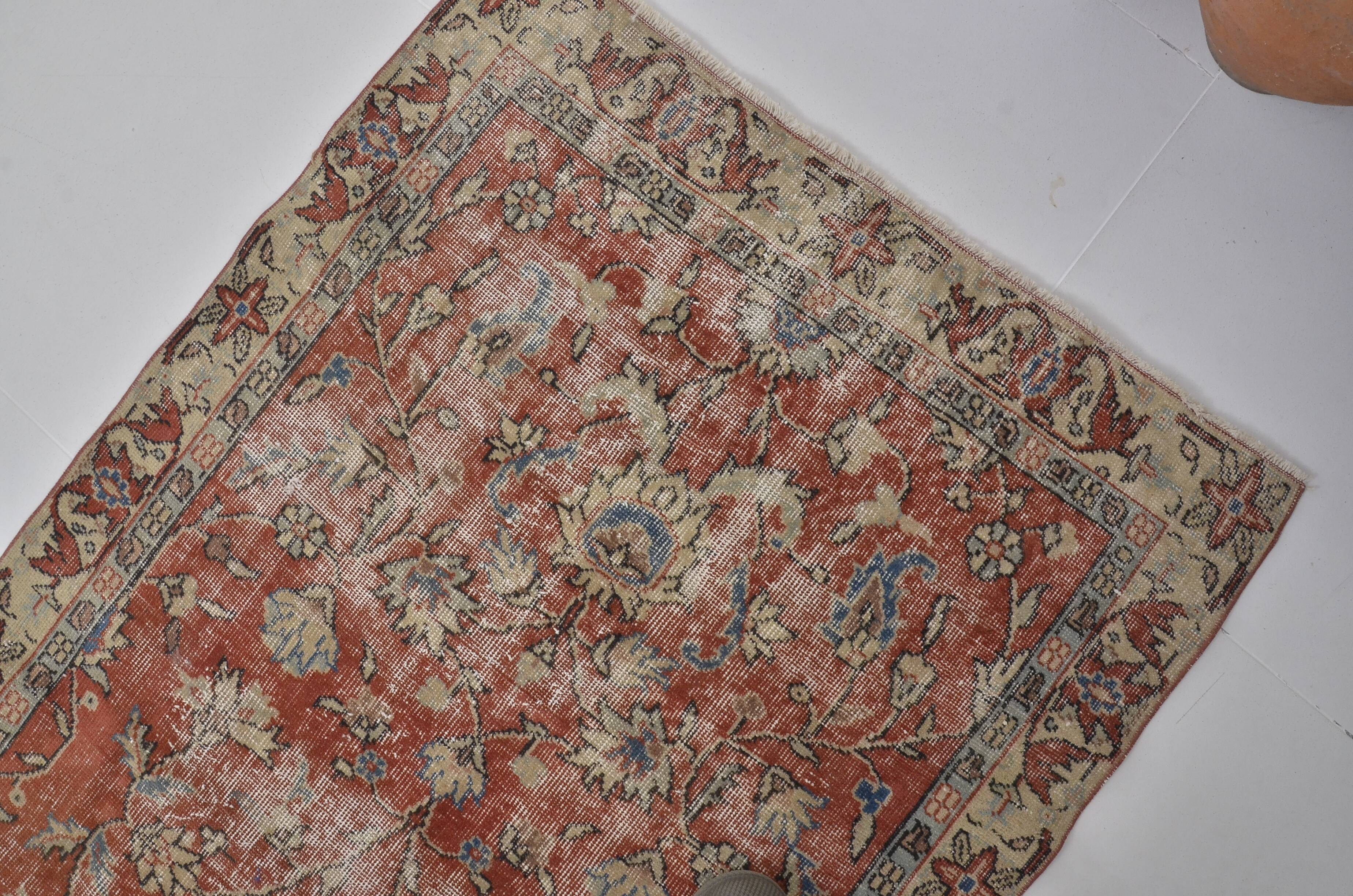 Geometric Oushak Small Carpet sku 1281
